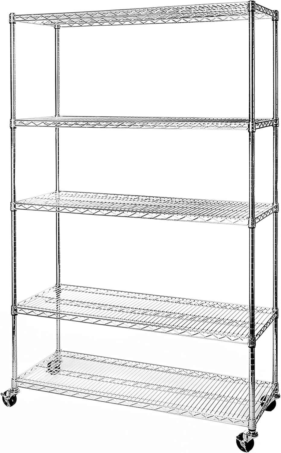 Commercial Kitchen Warehouse - Commercial Grade Five Tier Steel Wire