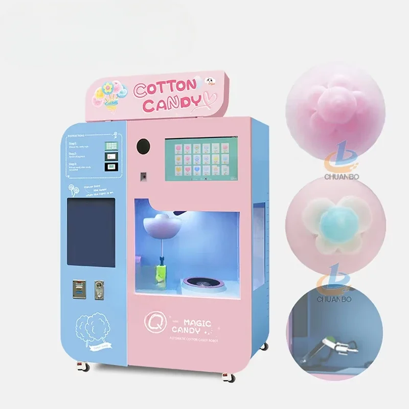 Customized 2023 New Style Full – обзор и цена Candy Floss Machine Commercial