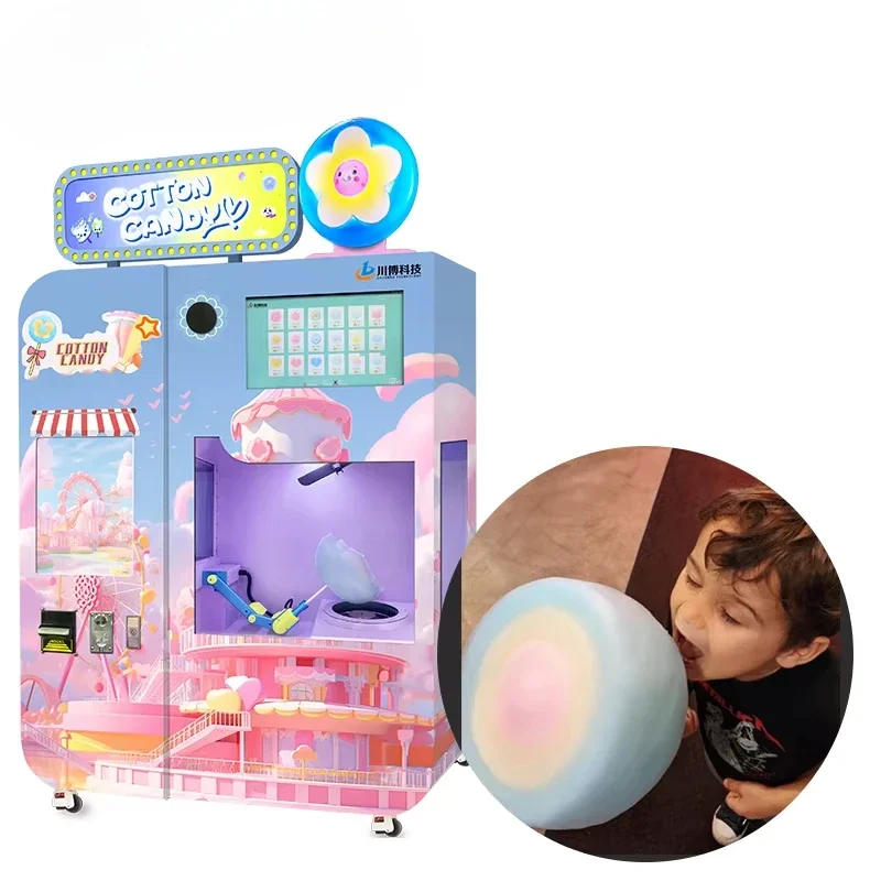 Customized 2023 New Style Full – обзор и цена Candy Floss Machine Commercial