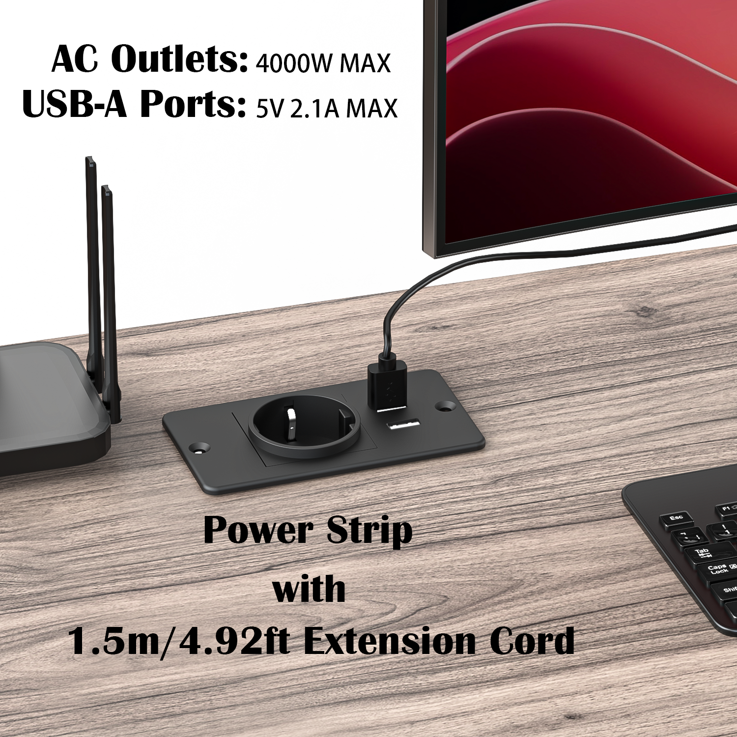 Embedded EU Power Strip with 2 – обзор и цена Commercial Kitchen Outlets