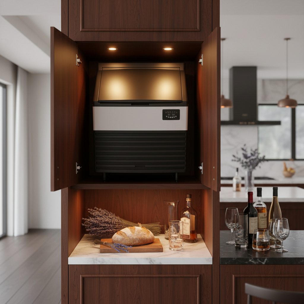 Commercial Cube Ice Maker, Hea – обзор и цена Commercial Kitchen Ice Machine