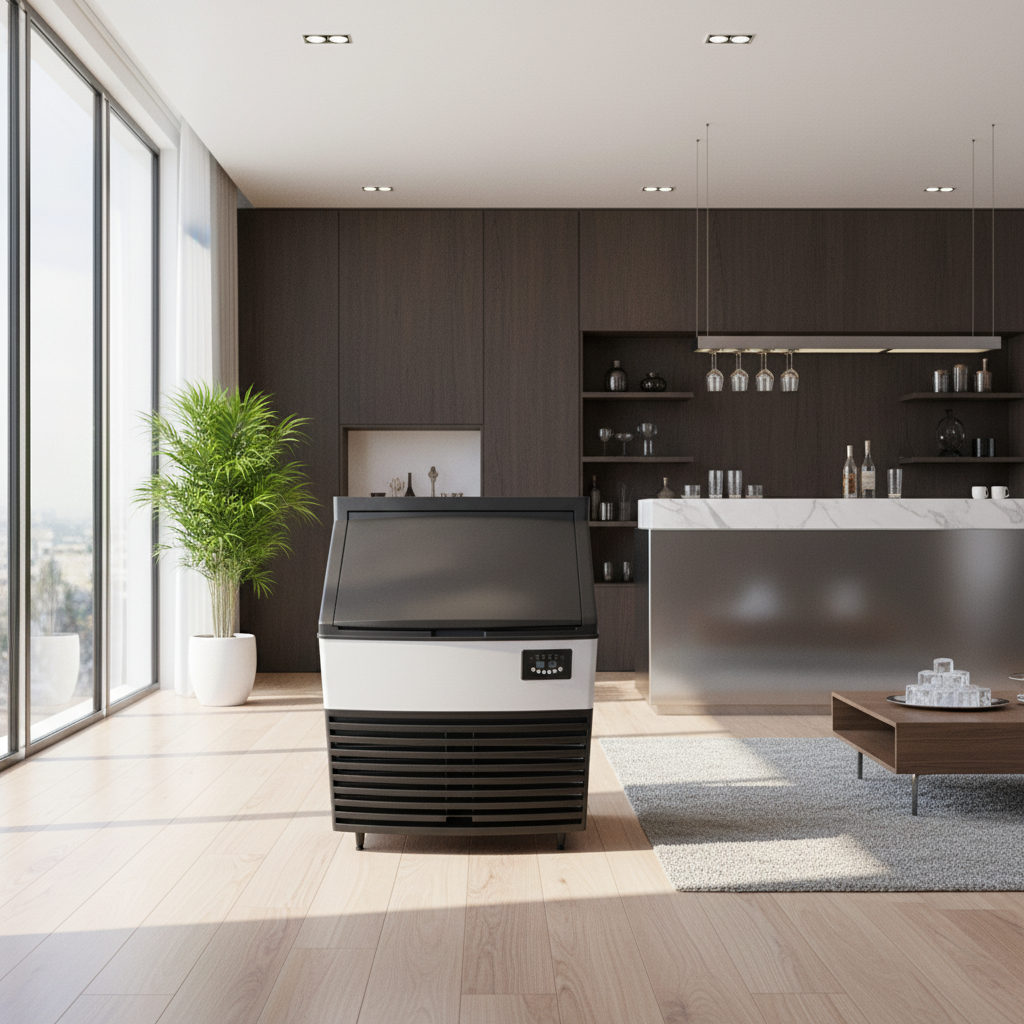 Commercial Cube Ice Maker, Hea – обзор и цена Commercial Kitchen Ice Machine