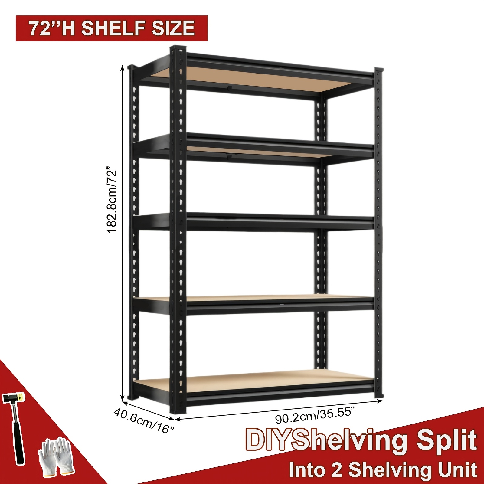 2000LBS Shelving Heavy Duty, 5 – обзор и цена Commercial Kitchen Warehouse