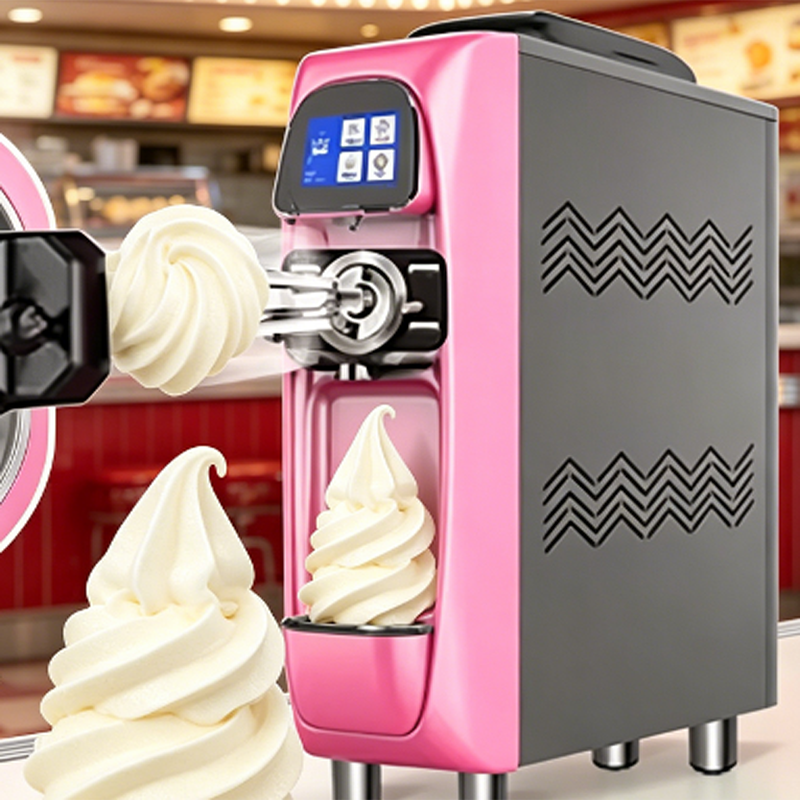 Stainless Steel Ice Cream Mach – обзор и цена Commercial Kitchen Ice Machine