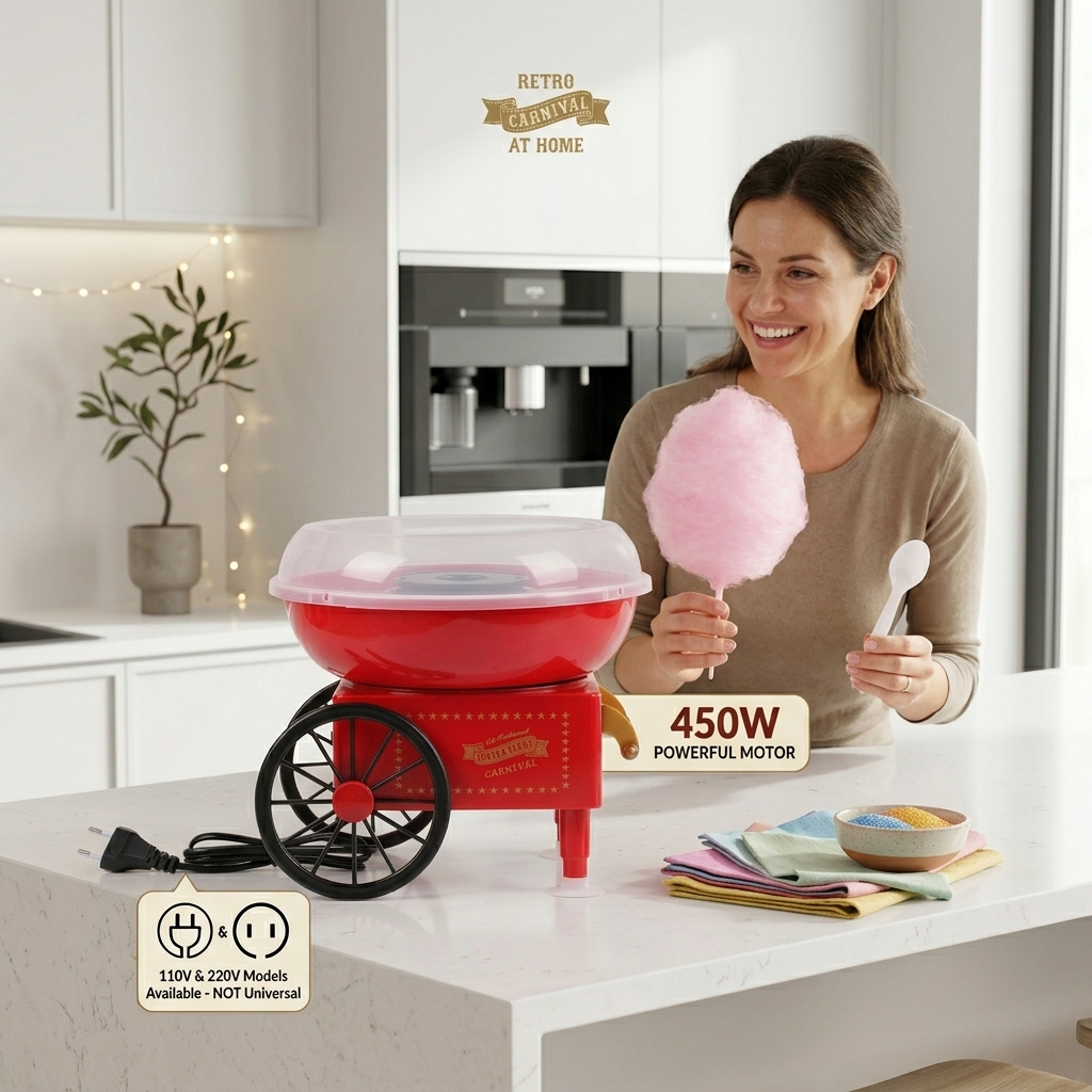 450W Mini Cotton Candy Maker f – обзор и цена Candy Floss Machine Commercial