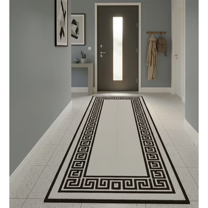 Black White Greek Key Border R – обзор и цена Commercial Kitchen Mats Anti Fatigue