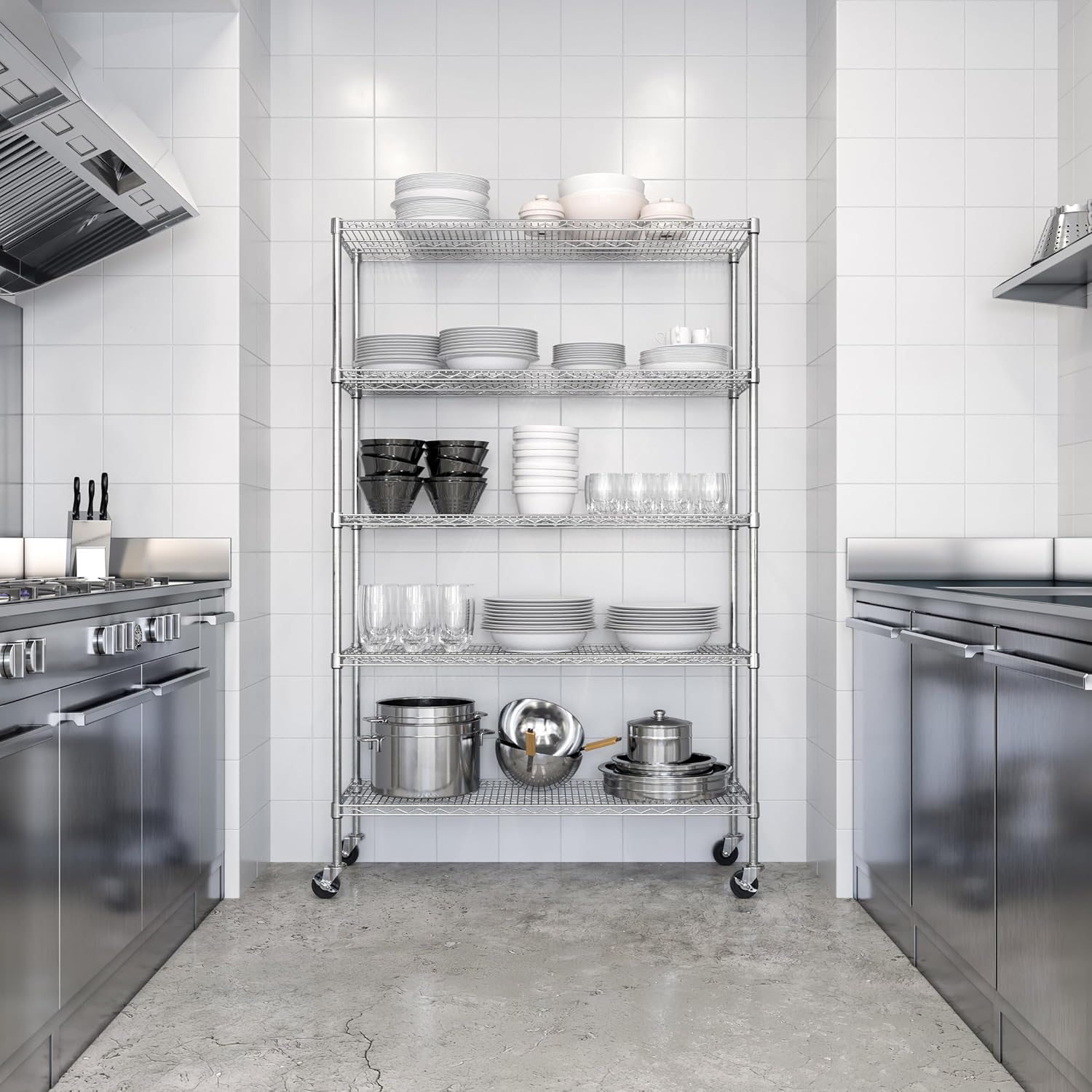 Commercial Grade Five Tier Ste – обзор и цена Commercial Kitchen Warehouse