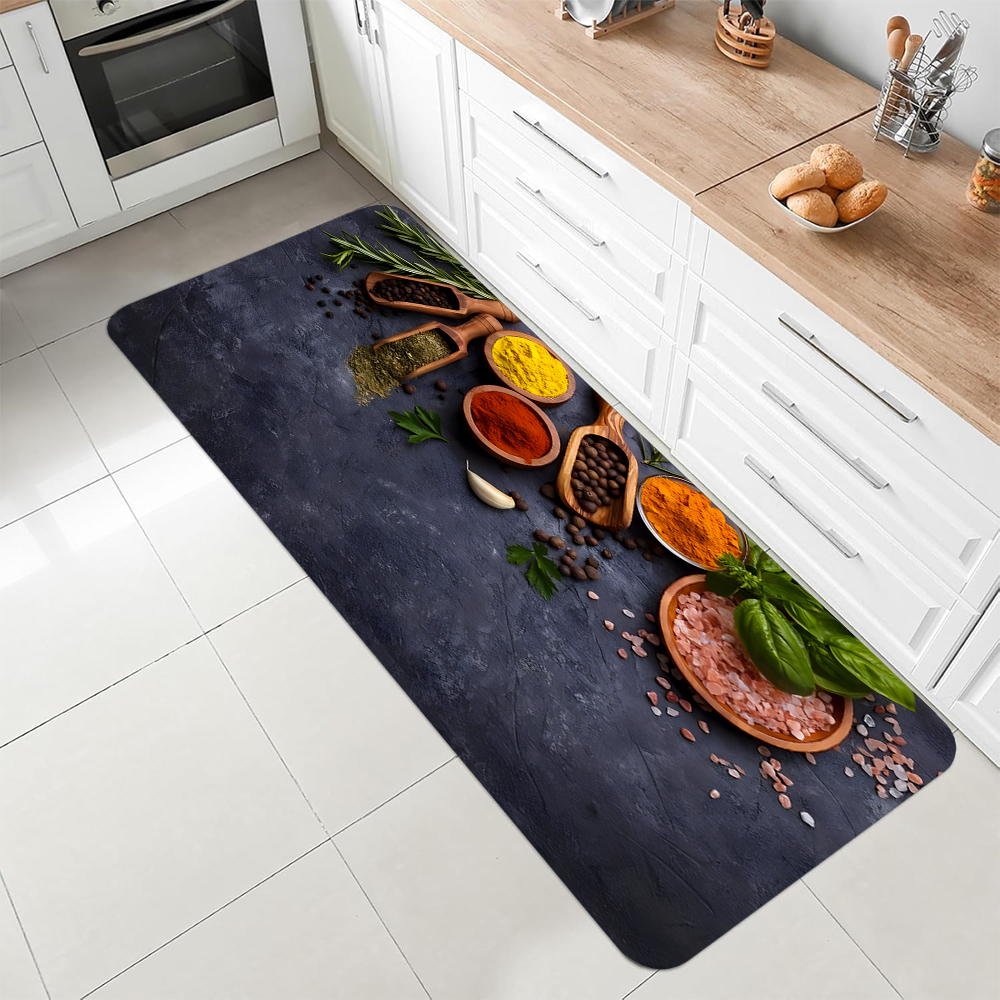 Vintage Spices Pattern Kitchen – обзор и цена Commercial Kitchen Mats Anti Fatigue
