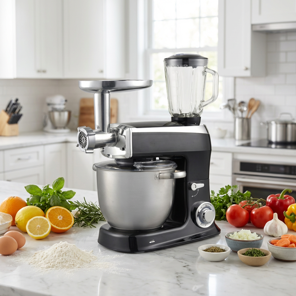 Electric 7.5L 8.5L Dough Mixer – обзор и цена Meat Grinder Electric