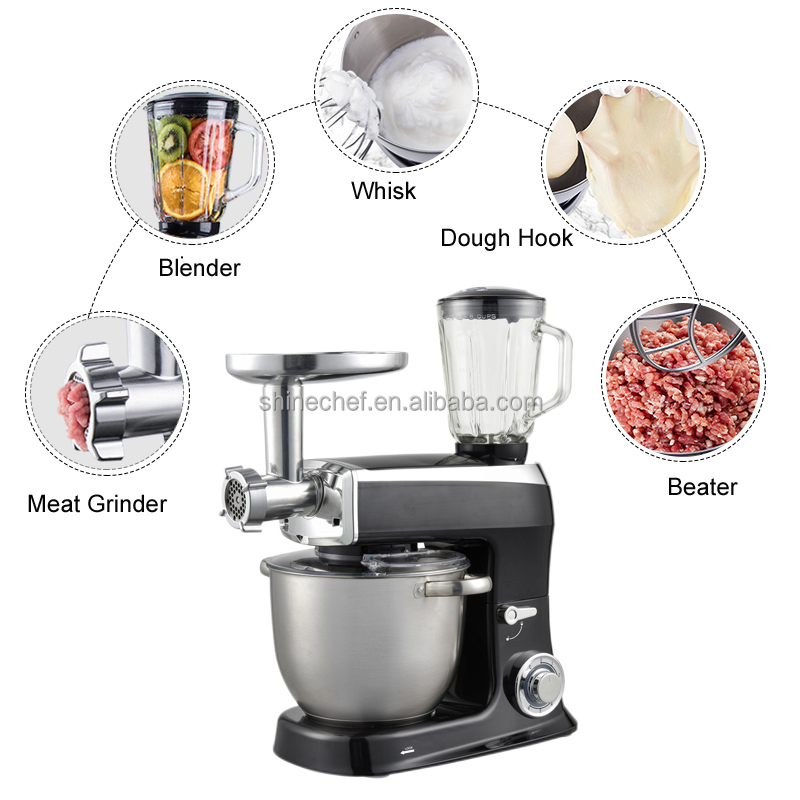 Electric 7.5L 8.5L Dough Mixer – обзор и цена Meat Grinder Electric