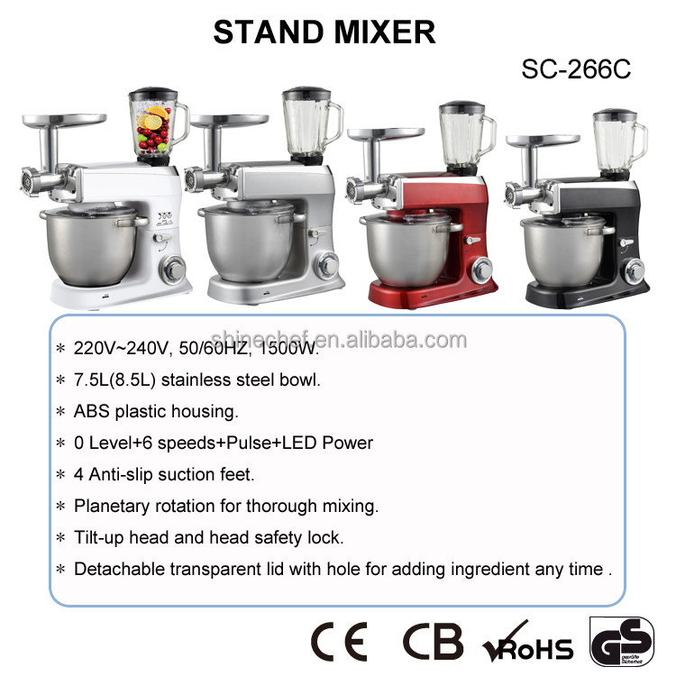 Electric 7.5L 8.5L Dough Mixer – обзор и цена Meat Grinder Electric