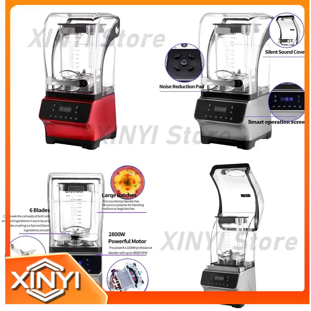 Heavy Duty Smoothie Blender Ma – обзор и цена Commercial Kitchen Ice Machine