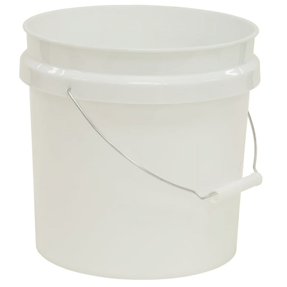 2 Gallon Round Plastic Bucket  – обзор и цена Commercial Kitchen Paint