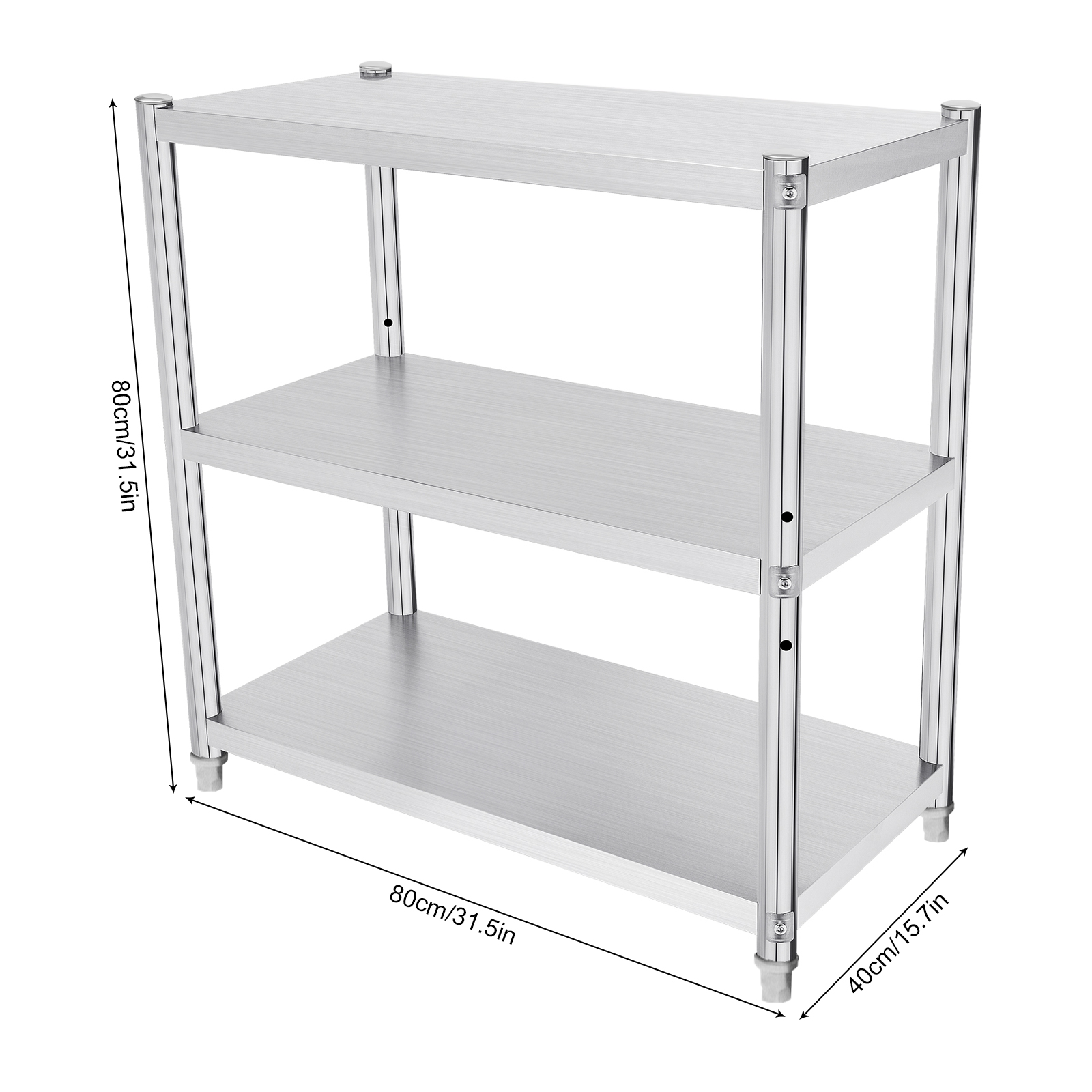 3-Tiers Kitchen Shelf Stainles – обзор и цена Commercial Kitchen Warehouse