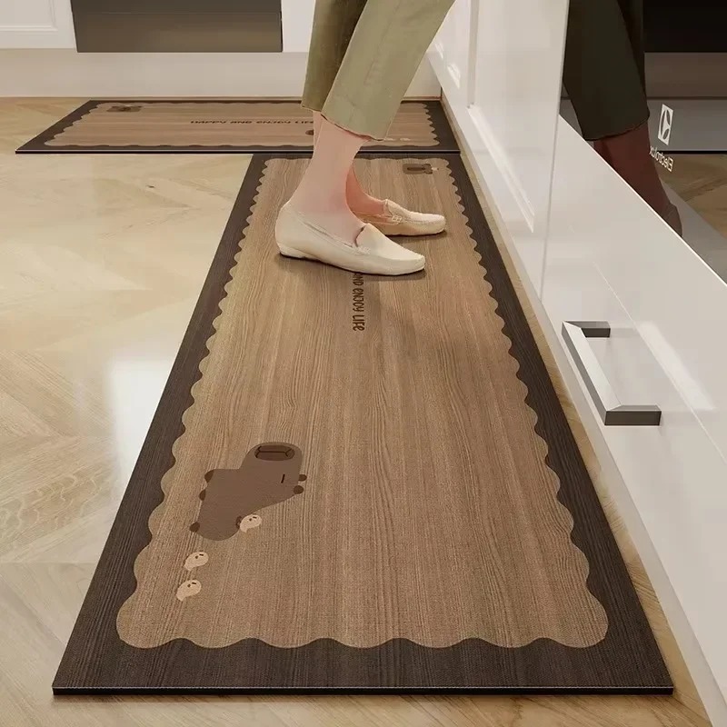 Kitchen Floor Mat Waterproof N – обзор и цена Commercial Kitchen Vinyl Flooring