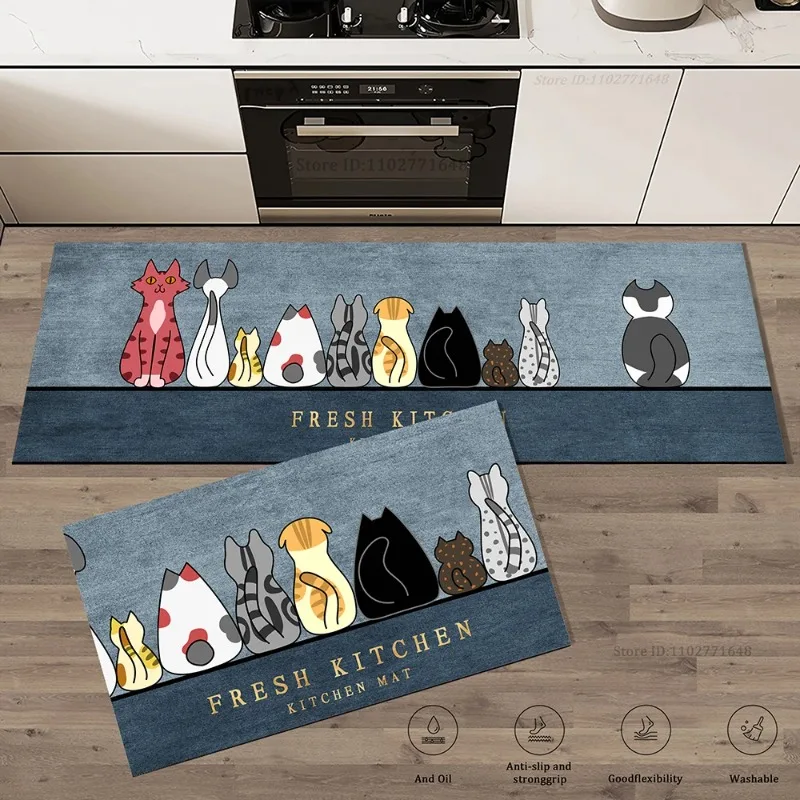 Cat Kitchen Corner  Long Floor – обзор и цена Commercial Kitchen Vinyl Flooring